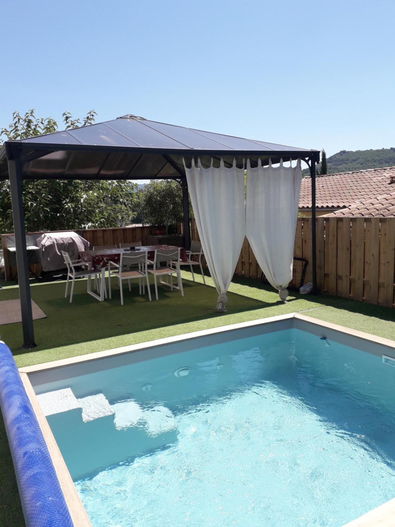 Villa Au Pied Du Ventoux Mormoiron Exteriör bild
